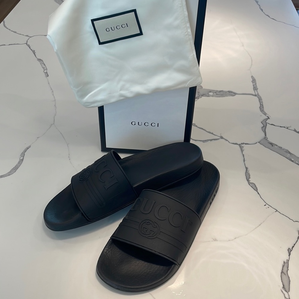 Gucci Pool Slides